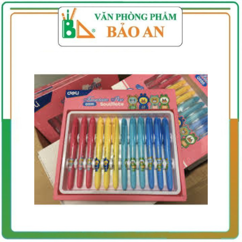 Bút máy deli thanh đậm Q896 ,Thiết kế đơn giản nhưng đầy màu sắc,phù hợp với các em học sinh tiểu học