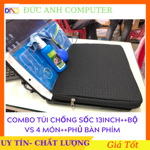 Combo Túi Chống Sốc ++ Bộ Vệ Sinh Laptop KINGMASTER 4 Món ++Phủ Bàn Phím -- Bảo Vệ Toàn Diện Cho Laptop Của Bạn