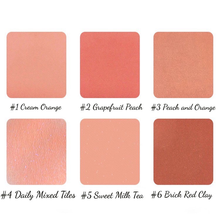 Phấn má hồng đơn sắc Lameila Blusher Color Geometry