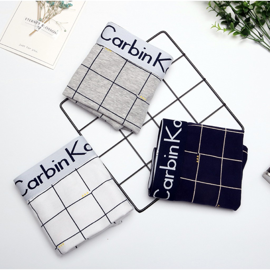 [SẴN] Quần boxer nữ / tomboy hoạ tiết basic