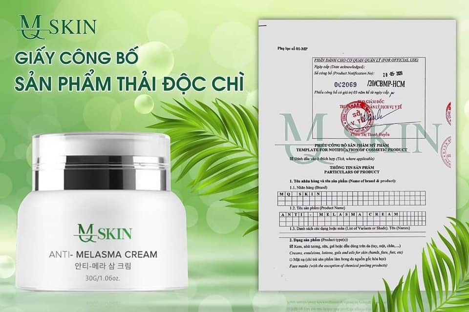[HCM]KEM THẢI ĐỘC CHÌ NHÂN SÂM MQ SKIN