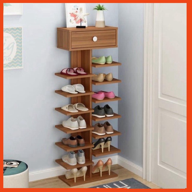 Kệ Giày Cây 7 Tầng Gỗ MDF Nhập Khẩu Siêu Bền