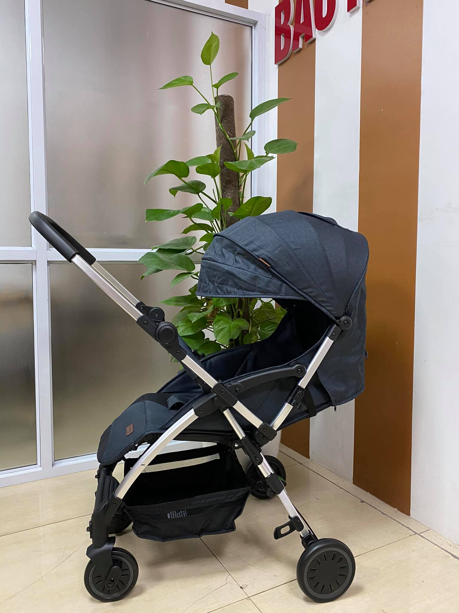 Xe Đẩy FUNNIO D298 khung bạc