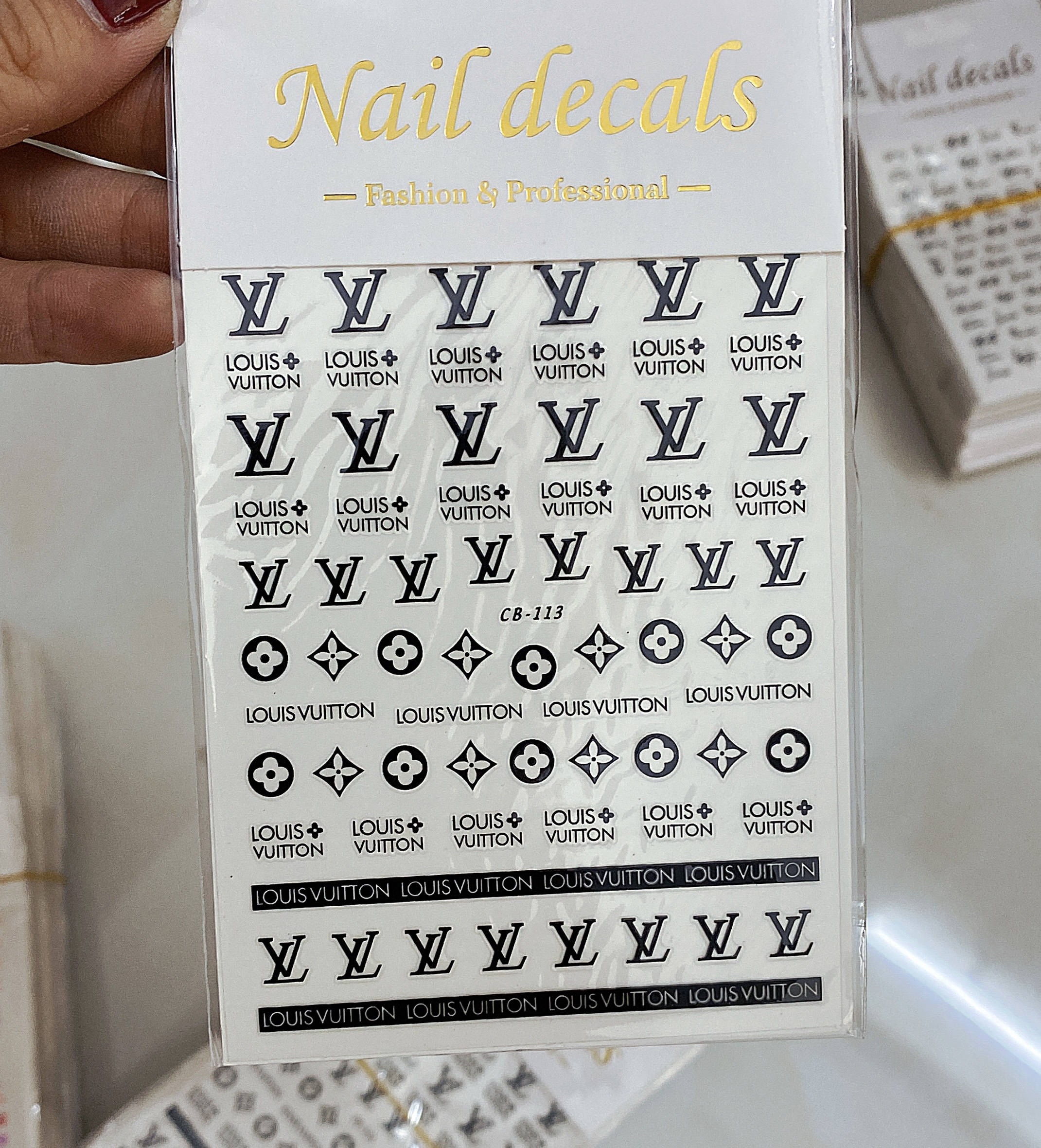 Sticker dán móng mẫu mới siêu đẹp - Mini Nails