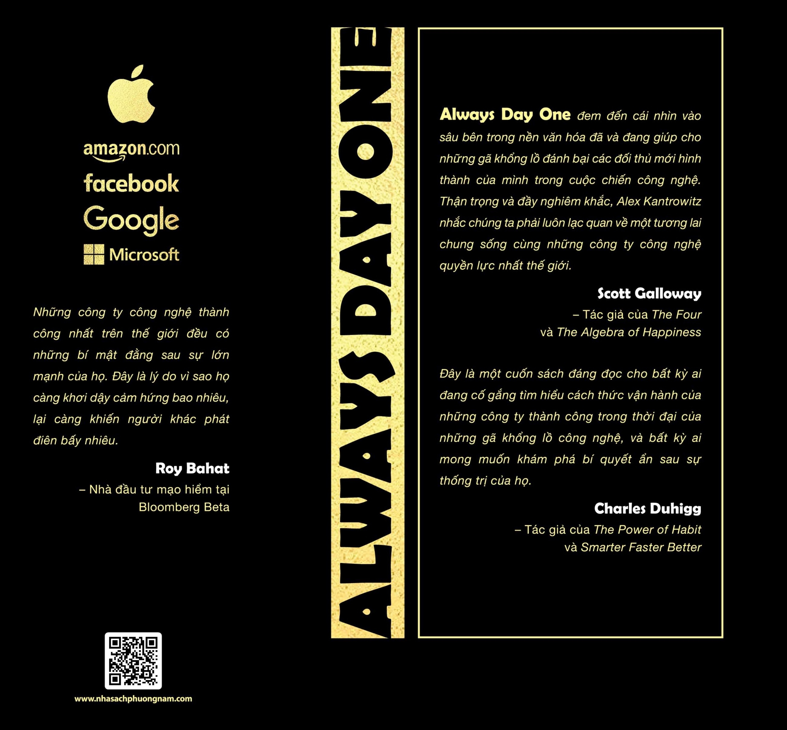 Fahasa - Always Day One - Công Thức Thành Công Của Amazon, Apple, Facebook, Google Và Microsoft