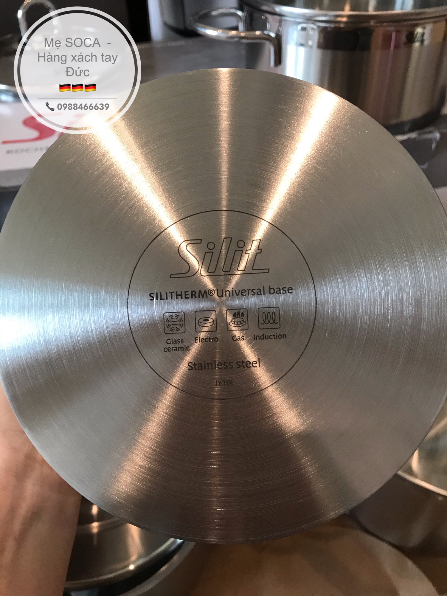 BỘ NỒI SILIT DIAMANT 7 MÓN - Nhập từ Đức