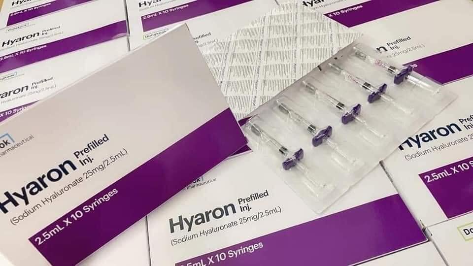 Tinh chất căng bóng Hyaron Hàn quốc 1 hộp