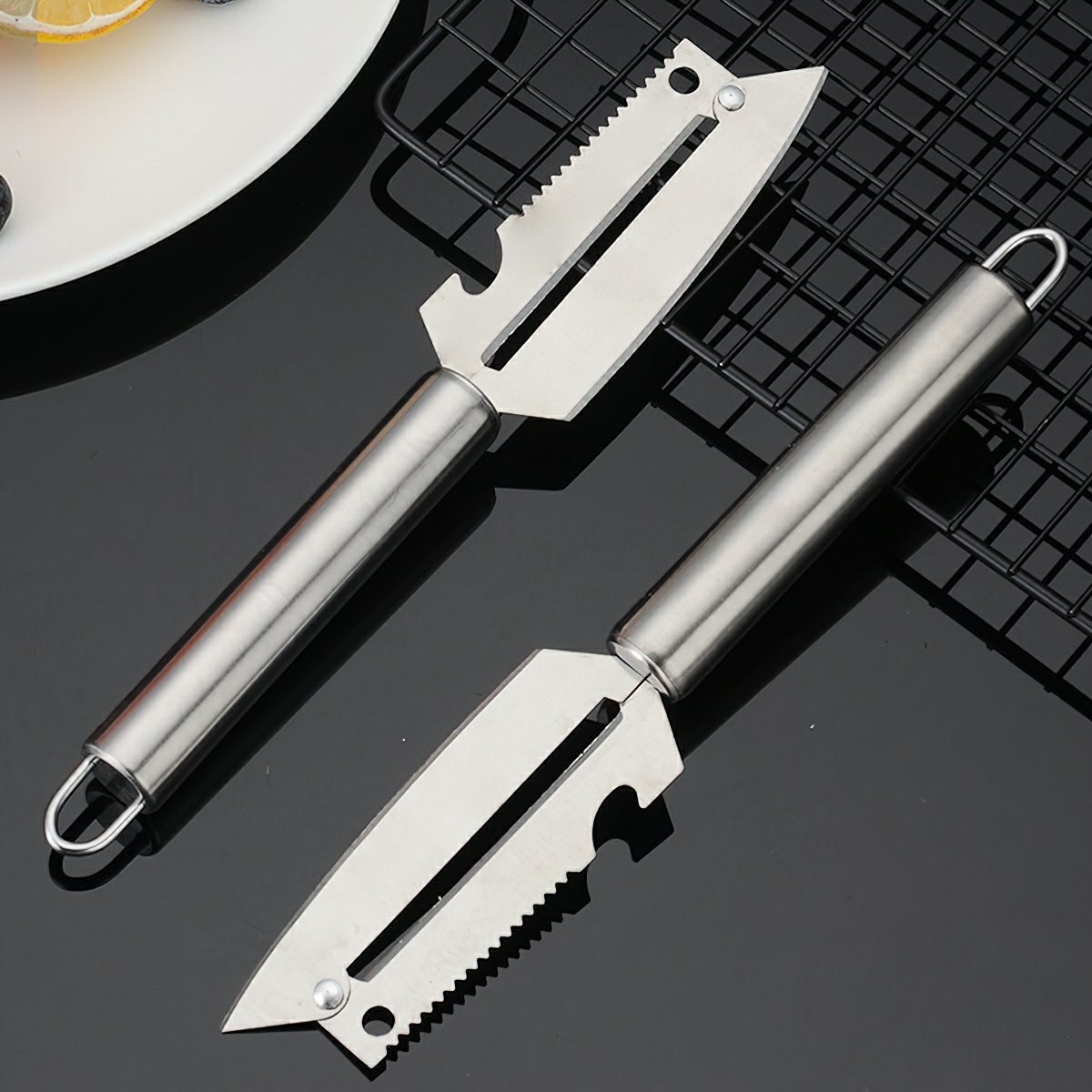 High-quality super-sharp long-blade stainless steel multi-purpose knife