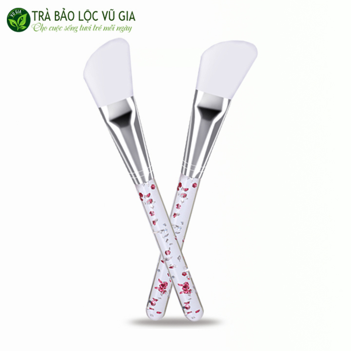 Combo 2 Cọ Quét Mặt Nạ Silicon - Hỗ trợ đắp mặt nạ dưỡng da, tẩy tế bào chết