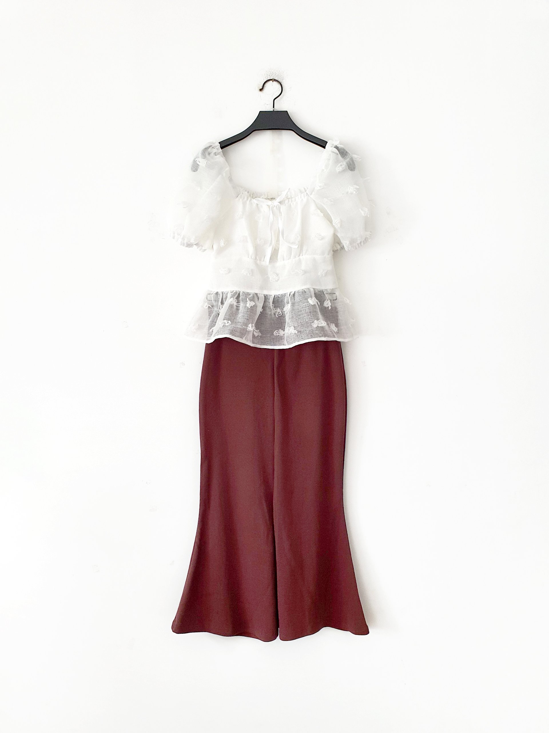 Áo peplum eyelet AfterBefore