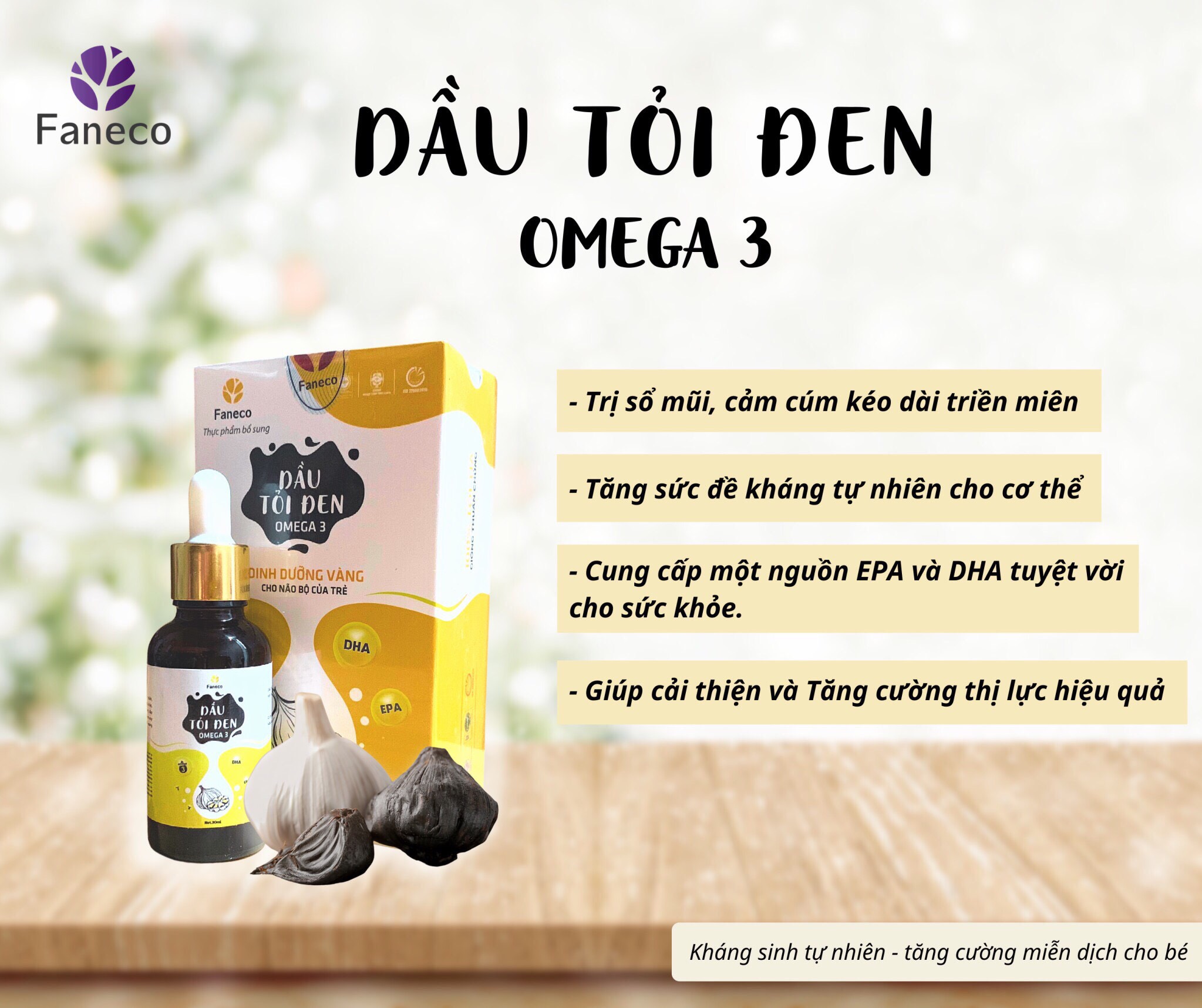 DẦU TỎI ĐEN OMEGA3