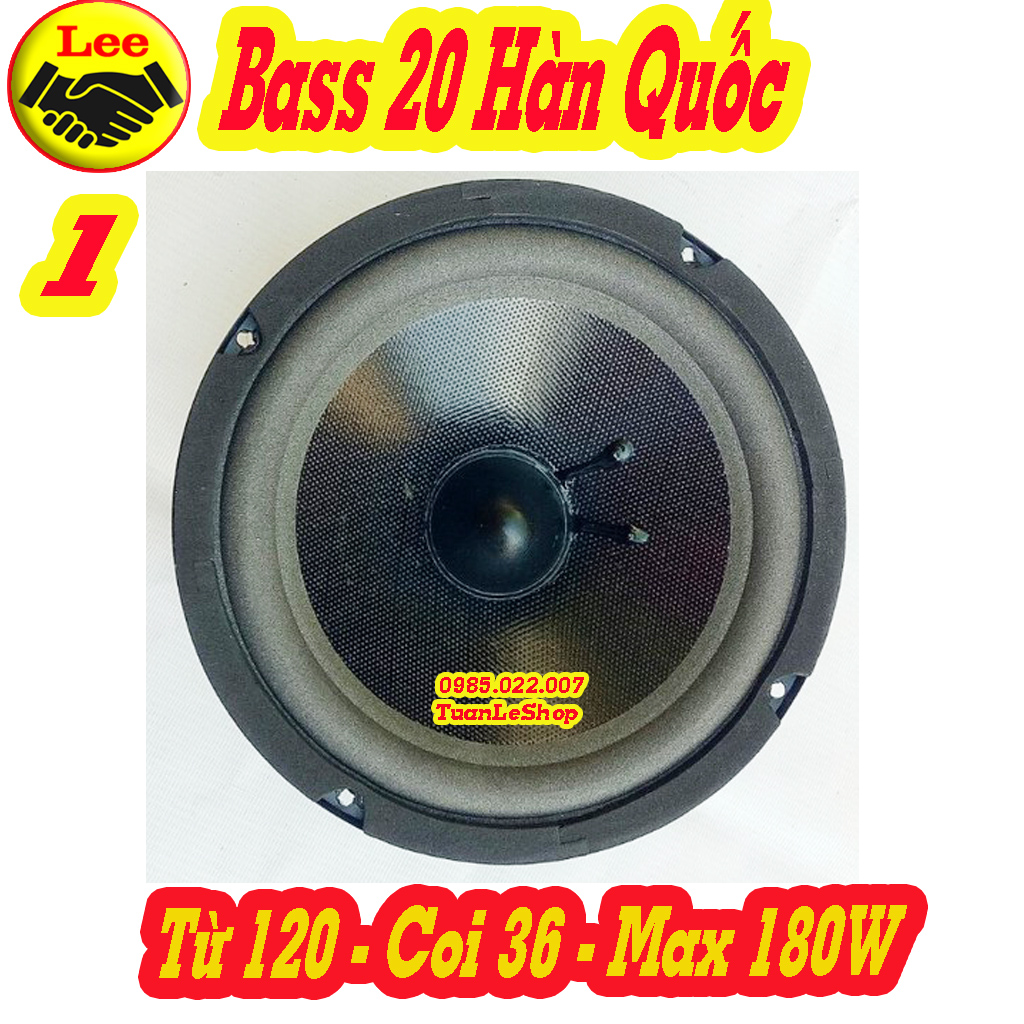 LOA BASS 20 HÀN QUỐC – GIÁ 01 CHIẾC