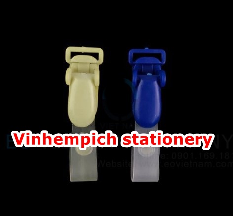 Kẹp bảng tên nhựa - 1 cái