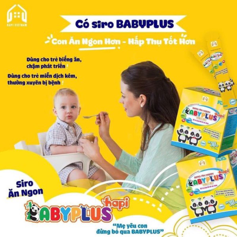 Siro Baby Plus hàng công ty
