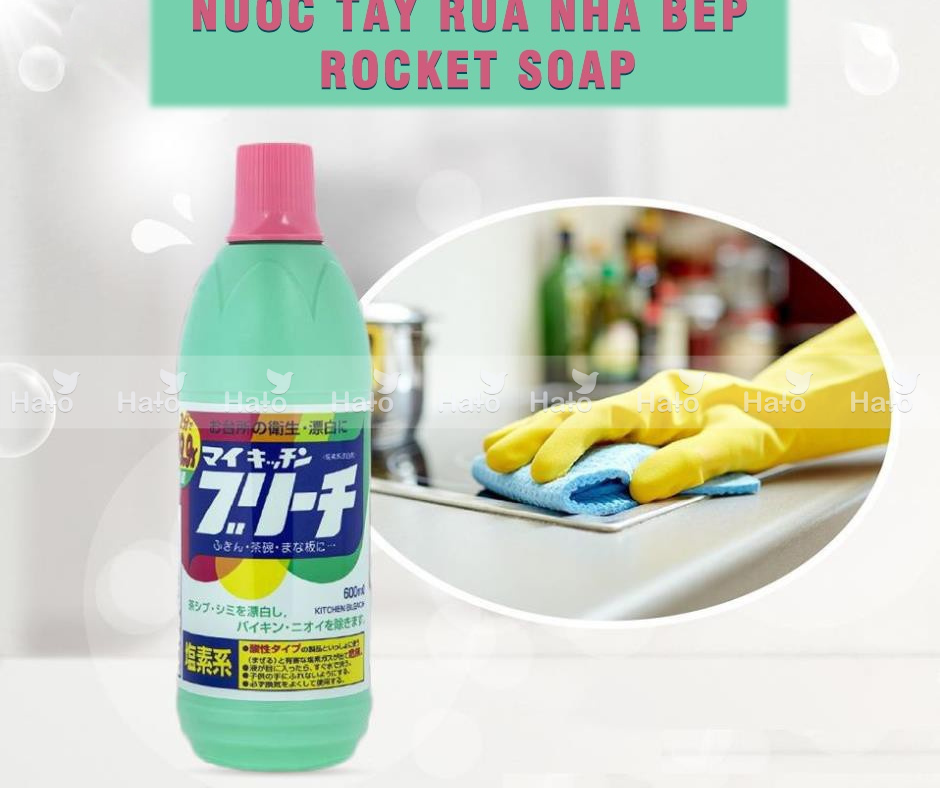 Nước tẩy rửa nhà bếp Rocket chai 600ml