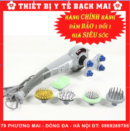 Máy Massage Cầm Tay 7 Đầu/ 11 Đầu