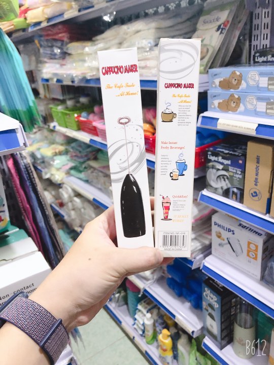 Combo 2 Dụng Cụ Que Tạo Bọt Pha Cà Phê Đánh Trứng Tiện Lợi