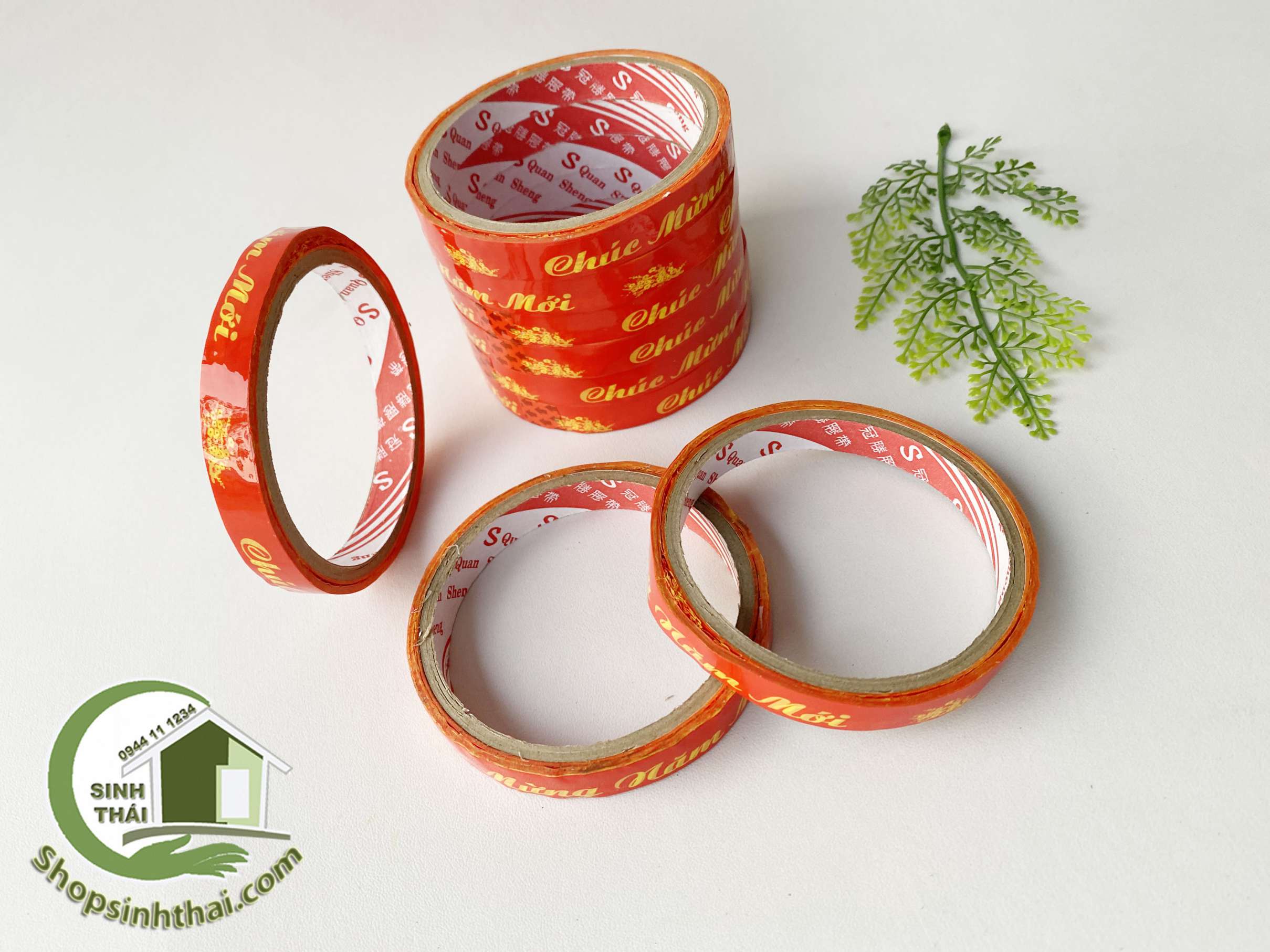[HCM]Băng keo chúc mừng năm mới ( 1 cuộn )