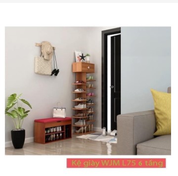 KỆ GIÀY GỖ 14 TẦNG ĐA NĂNG