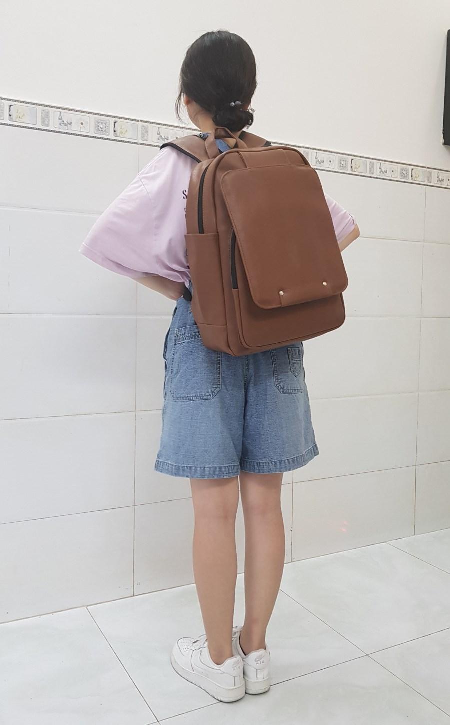 [HCM]Balo da nam nữ thời trang VX
