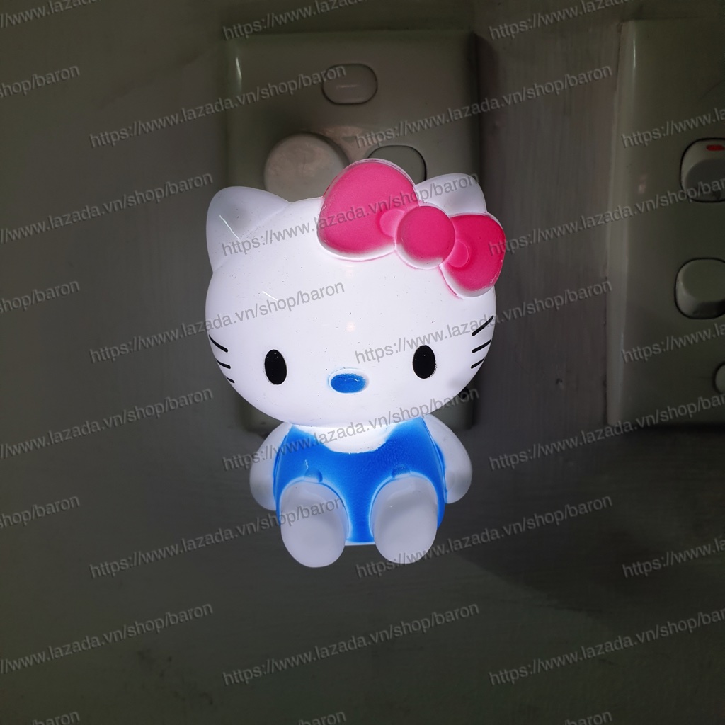 Đèn ngủ mèo Kitty dễ thương [đủ màu]