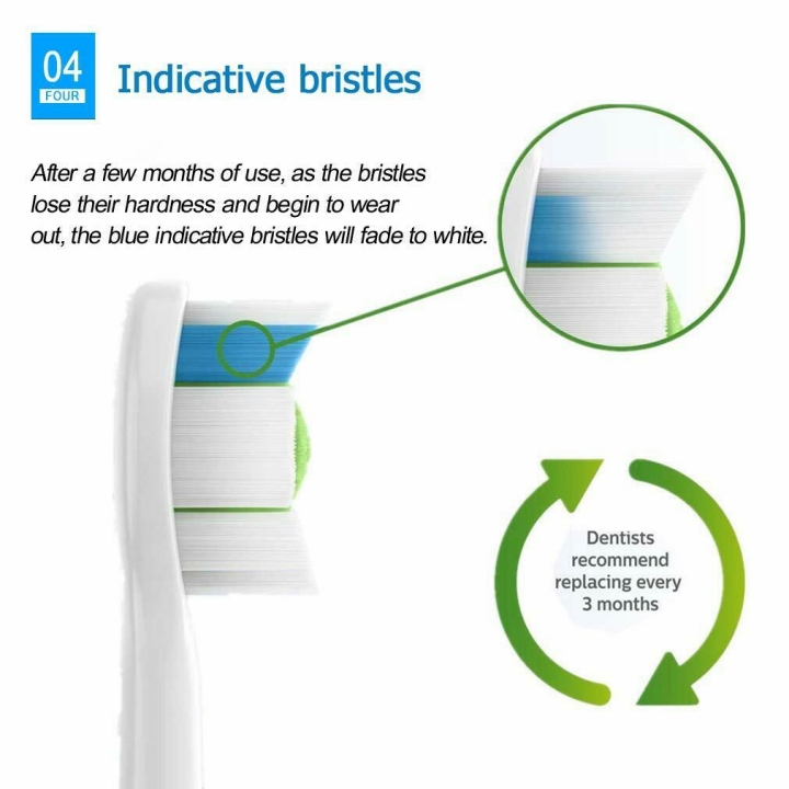 2 đầu bàn chải điện Philips Sonicare Diamond Clean W [Hàng Mỹ]