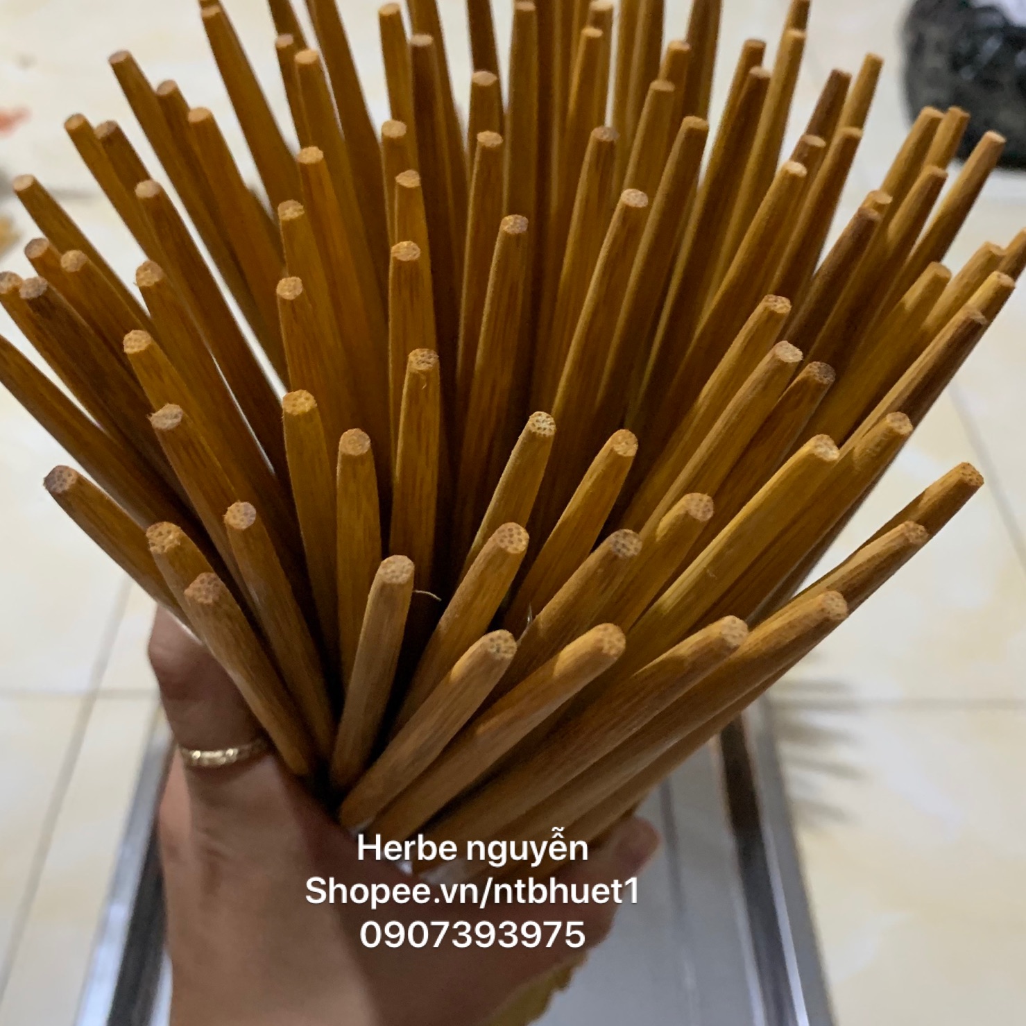 Đũa Tre già nhà làm 10 đôi