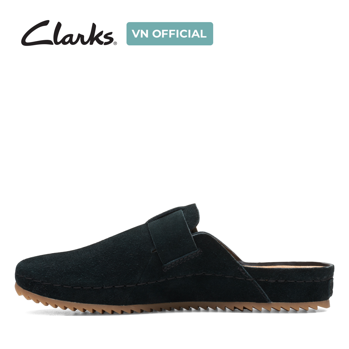 Giày Mule Da Lộn Nữ Clarks - BrookleighMule