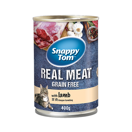 Snappy Tom Real Fish Cat Pate Can 400g