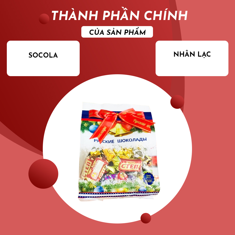 [DATE MỚI NHẤT] Kẹo Socola Mix 8 vị của Nga