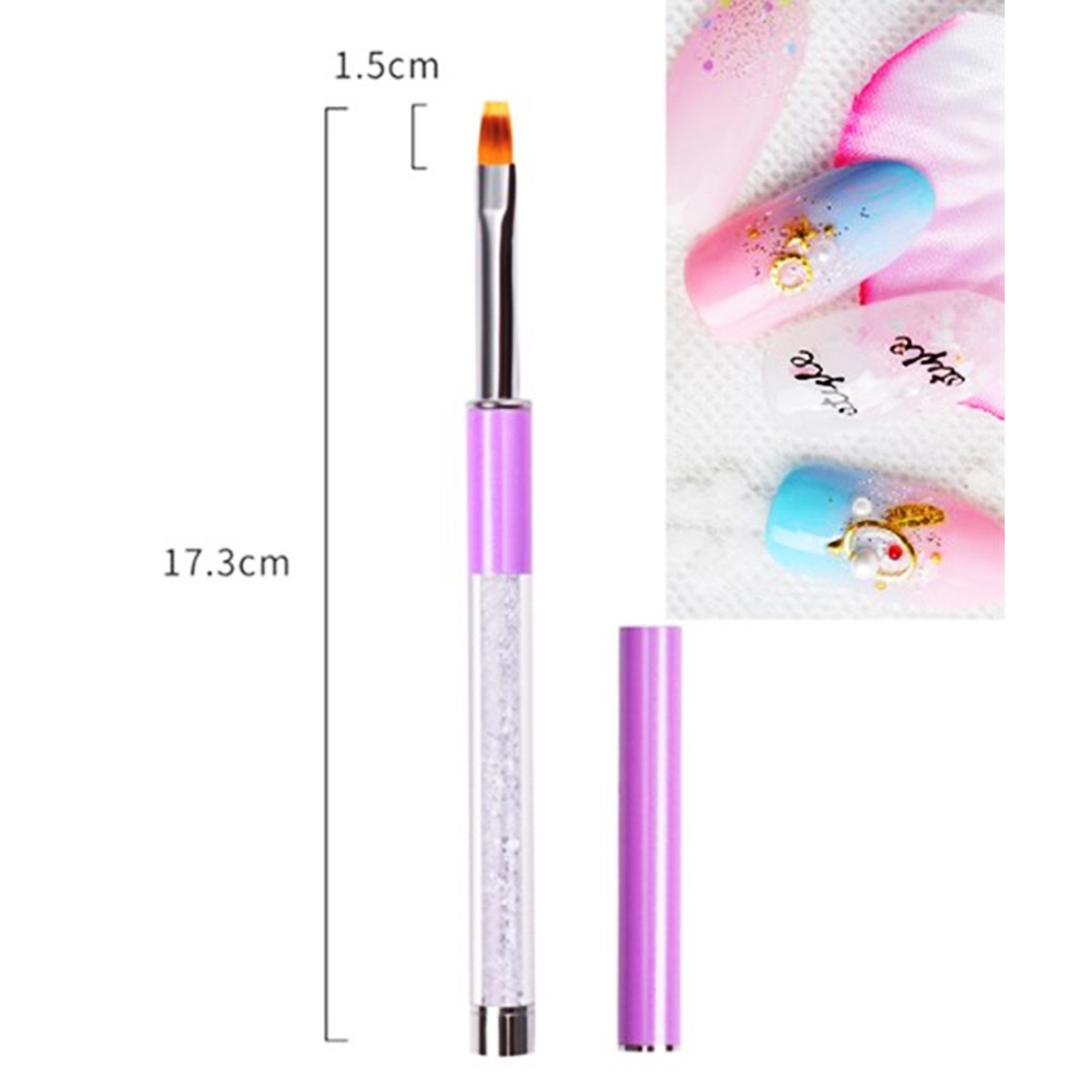 Bút Cọ làm Omber cho Nail, Cọ Cán Đá Làm Móng Tiện Dụng Chuyên Nghiệp