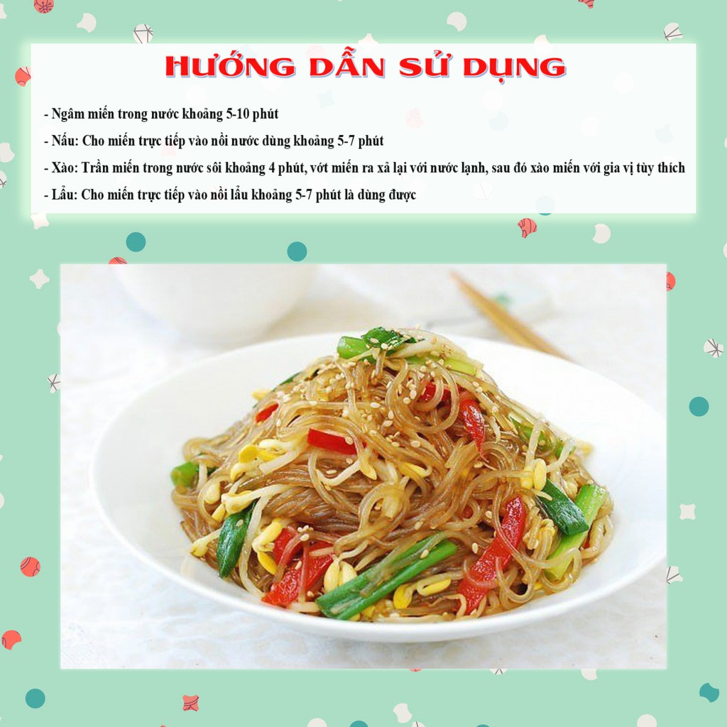 Miến khoai lang Hoàng Minh 300gr