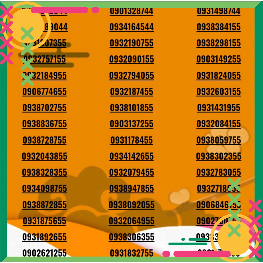 Sim Số mobi đẹp