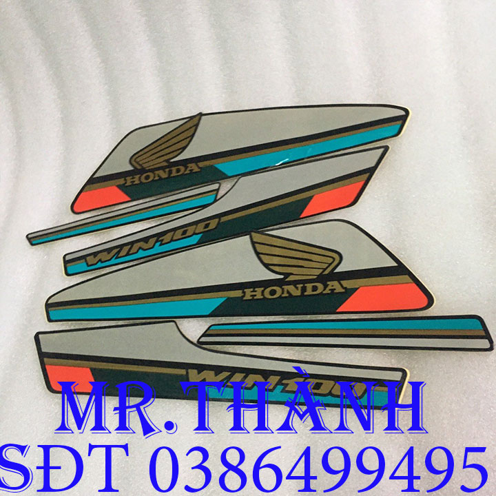 Bộ Tem 3 Lớp Xe Win 100 Đời 96