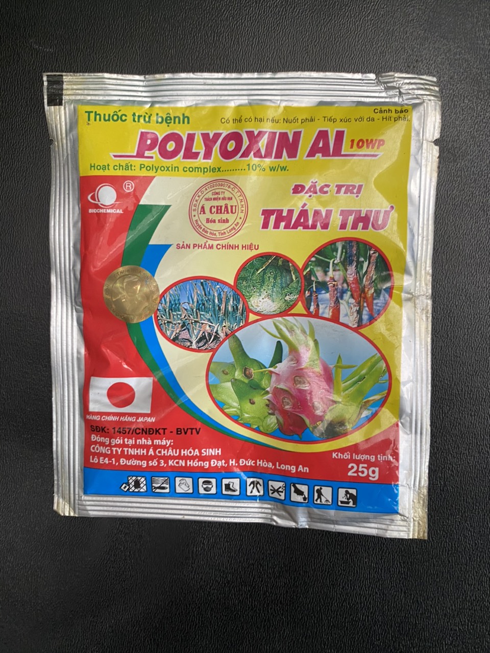 THUỐC TRỪ THÁN THƯ POLYOXIN AL 10WP