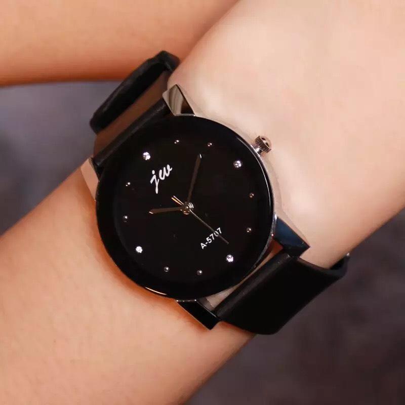 Đồng hồ cặp nam nữ JW dây da thời trang - GR18