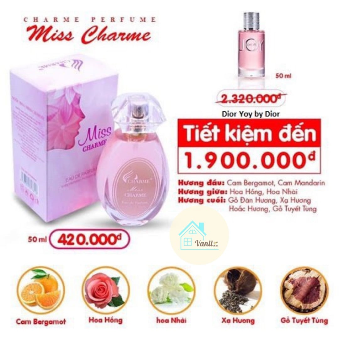 Nước Hoa Charme_Miss_Charme 50ml