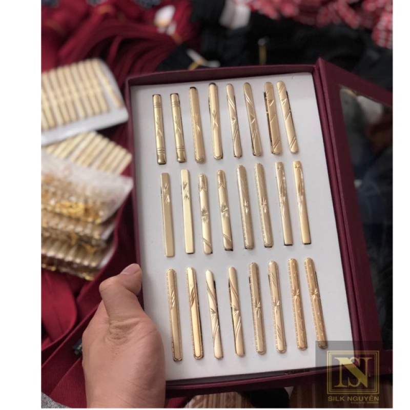 Kẹp Cavat Nam Cao Cấp , Kẹp Cà Vạt Giá Sỉ