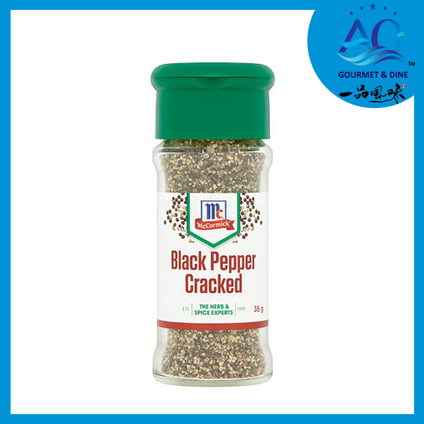Tiêu Đen Xay Hạt Lớn McCormick 35g - McCormick Black Pepper Cracked
