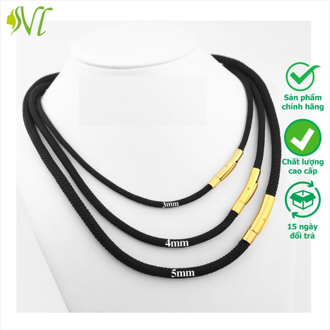 Dây chuyền dù thái nam khóa thông minh cá tính mạnh chất liệu cao cấp bền đẹp - Người Đẹp Vì Lụa