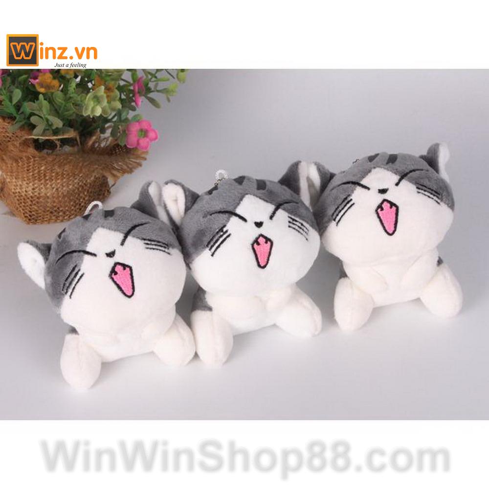 Móc khóa gấu bông mèo Chii (11 cm)