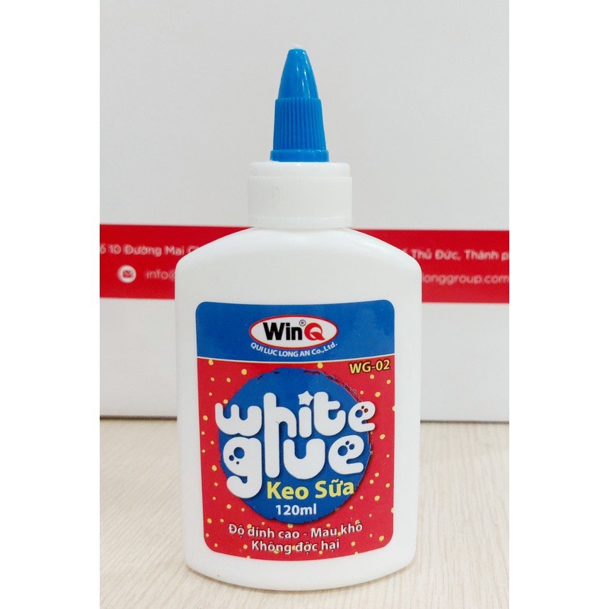 Keo sữa WinQ White Glue 120ml (WG-02)