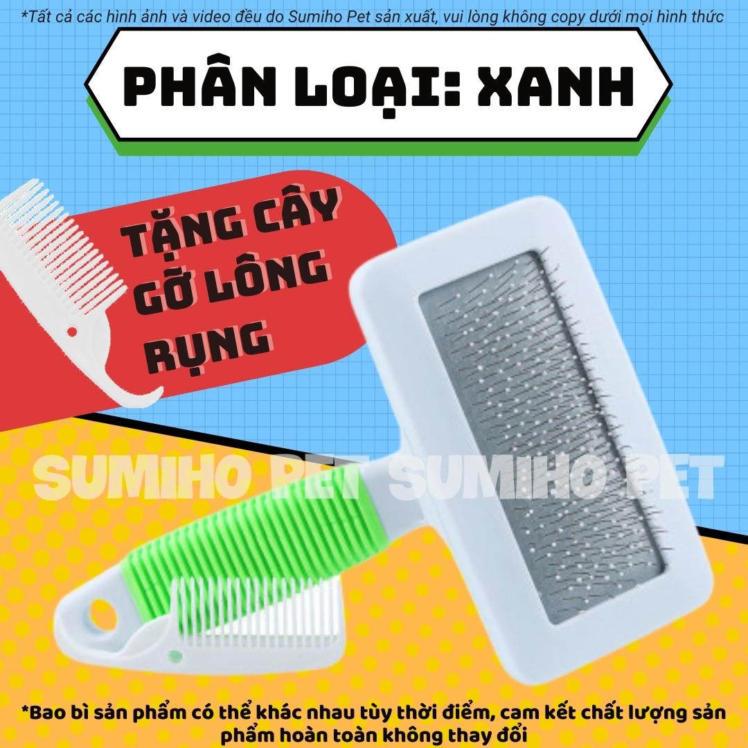 [Hoàn tiền 6%] Lược chải lông và massage cho chó mèo Taotaopet (Cán cao su)
