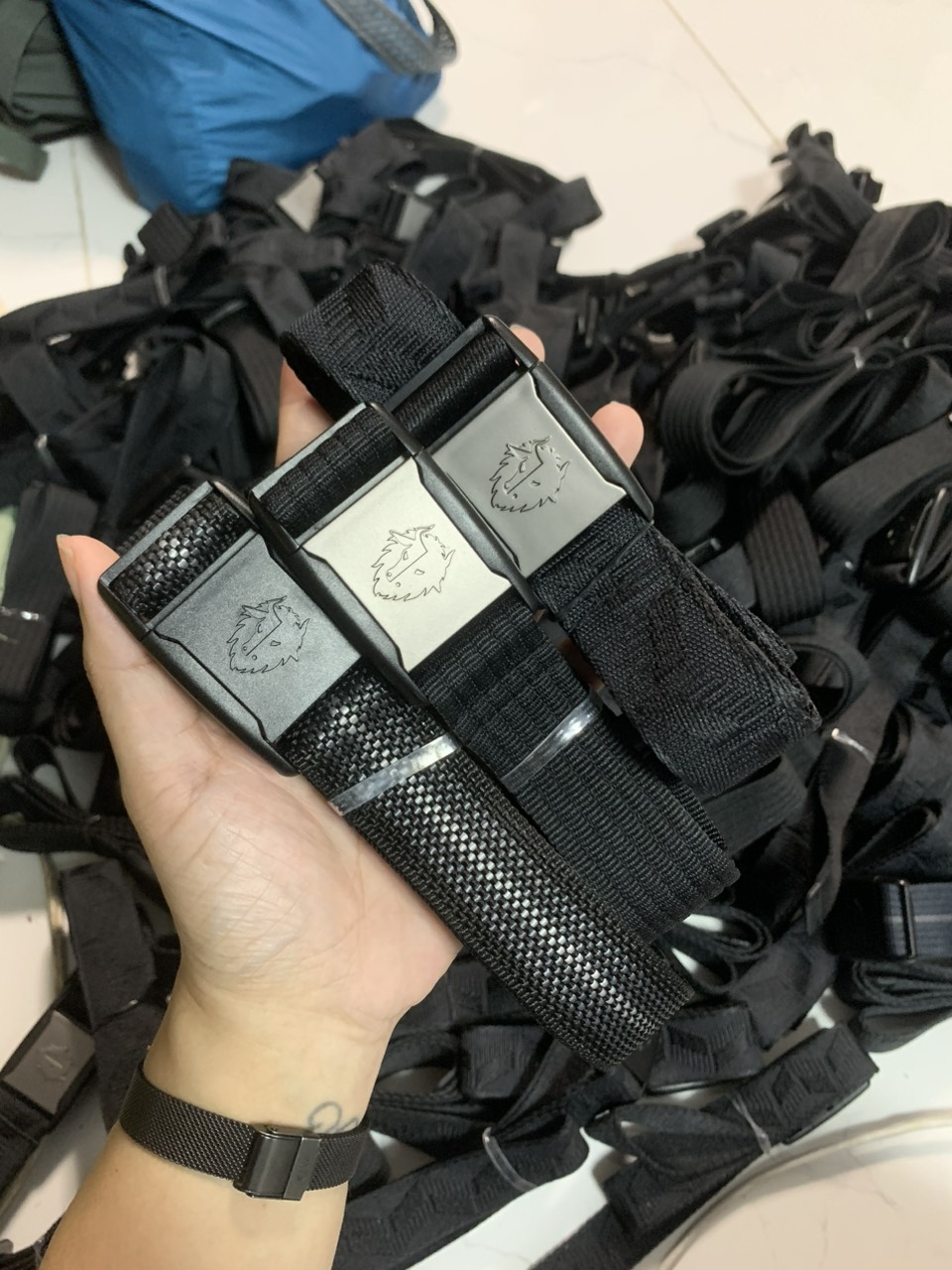 Dây nịt nhựa Black Yak bản 3 phân