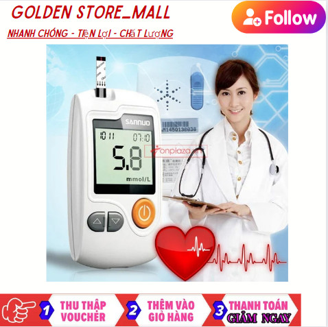 Blood Glucose Meter ga-3-chek Omron on Call Plus pedometer home urine is good and easy to use. Convenient high precision intelligent blood glucose meter issued by Golden store_mall