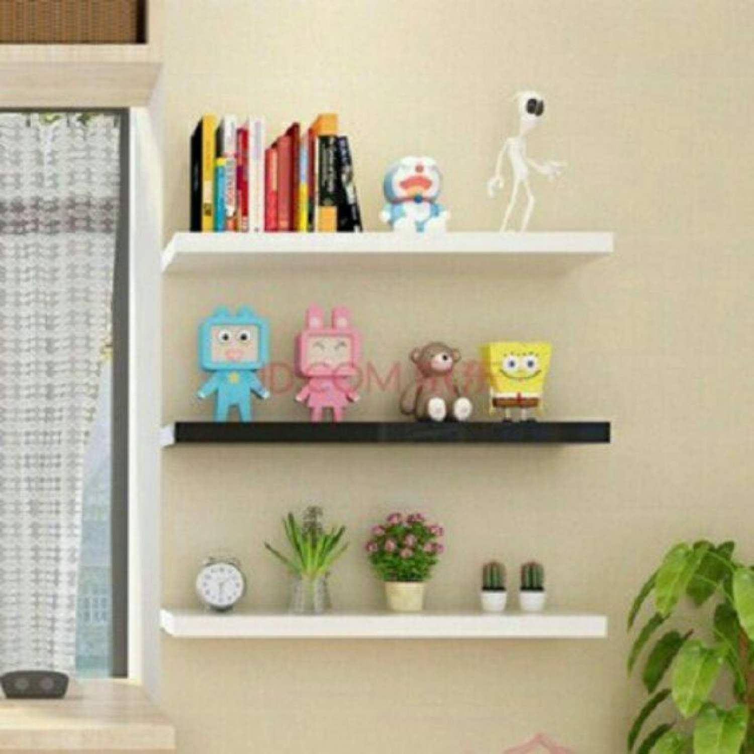 Bán phá giá bộ 3 thanh kệ gỗ trang trí 30cm