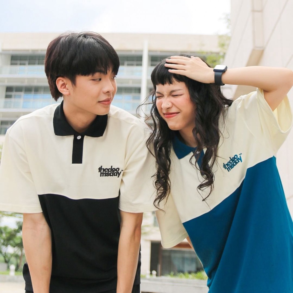 TDD®️ Áo Polo 2-TONE - Áo cá sấu