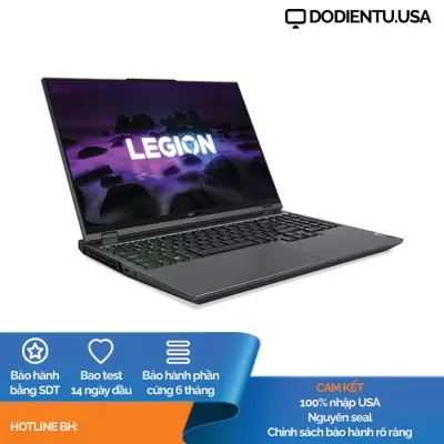 Laptop Lenovo Legion 5 Pro 16ACH6H gaming xách tay USA chính hãng