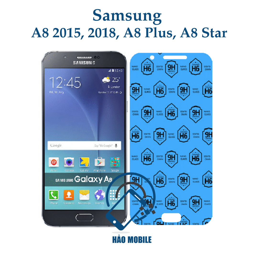 Dán cường lực dẻo nano samsung a8 2015, 2018, a8 plus, a8 star
