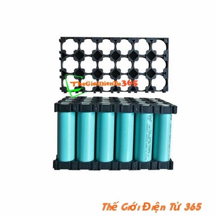 10 KHUNG GẮN PIN 18650 3X6 CELL 18P